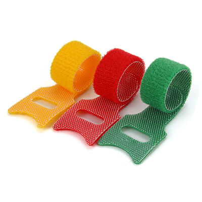 Back-to-back Velcro cable ties, wire and data cable straps, cable organizers, self-adhesive straps, nylon plant binding straps